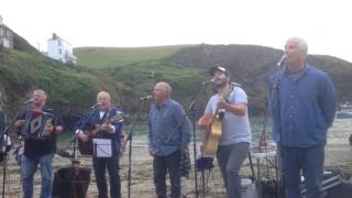 Port Isaac's Fisherman's Friends singing Sally Brown 2017.