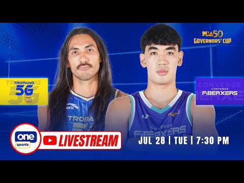 LIVE: TNT vs CONVERGE | PBA SEASON 50 GOVERNORS' CUP | JULY 28, 2026