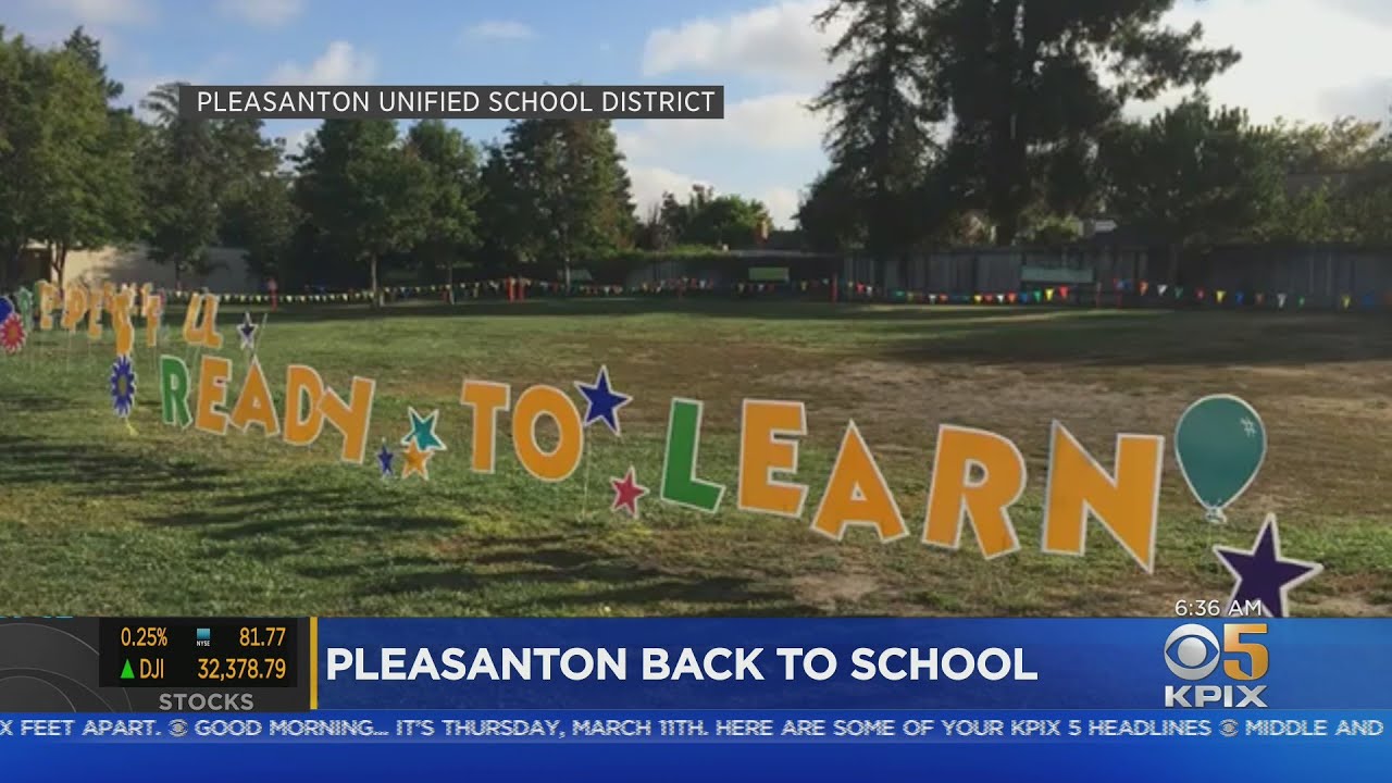 Pleasanton School District Becomes 1st In Alameda County To Reopen Middle, High Schools