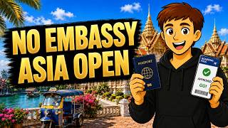 Skip the Visa Lines: 7 Asian Countries Open Right Now
