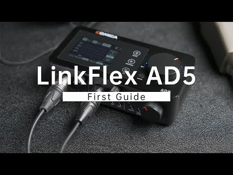 【Tutorial】First Guide of Comica LinkFlex AD5 Feature-packed Audio Interface
