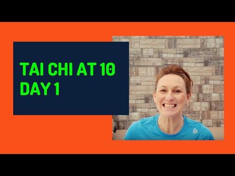 TAI CHI AT 10am (UK TIME) - DAY 1 (Friday 20 March 2020) - TAI CHI FOR STARTERS
