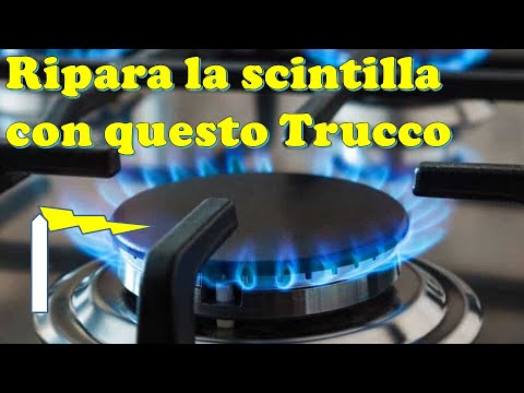 Repair the gas stove spark that doesn't light the flame with this simple and economical trick