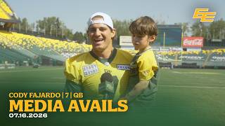 We Want to Play Our Best Football | QB Cody Fajardo | 07.16.26