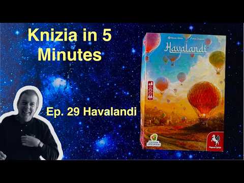 Knizia in Five Minutes. Episode 29 Havalandi