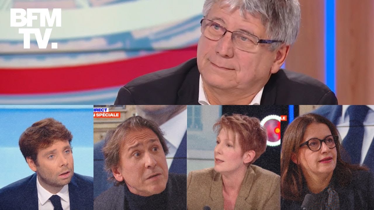 Eric Coquerel face à Jérôme Guedj, Natacha Polony et Cécile Duflot