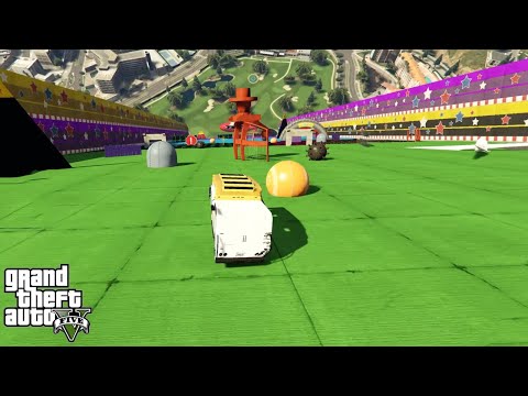 MEGA RAMPA IMPOSIBLE CON OBSTACULOS, NO PENSE QUE LA ACABARIA AAAA - GTA V ONLINE