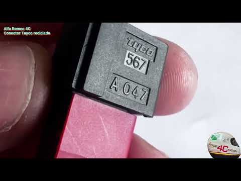 Alfa Romeo 4C Conector Tayco reciclado