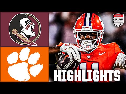Florida State Seminoles vs. Clemson Tigers | Full Game Highlights | ESPN College Football