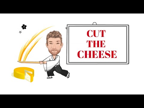 English Tutor Nick P Idioms (476) Cut the Cheese - Origin - Animated