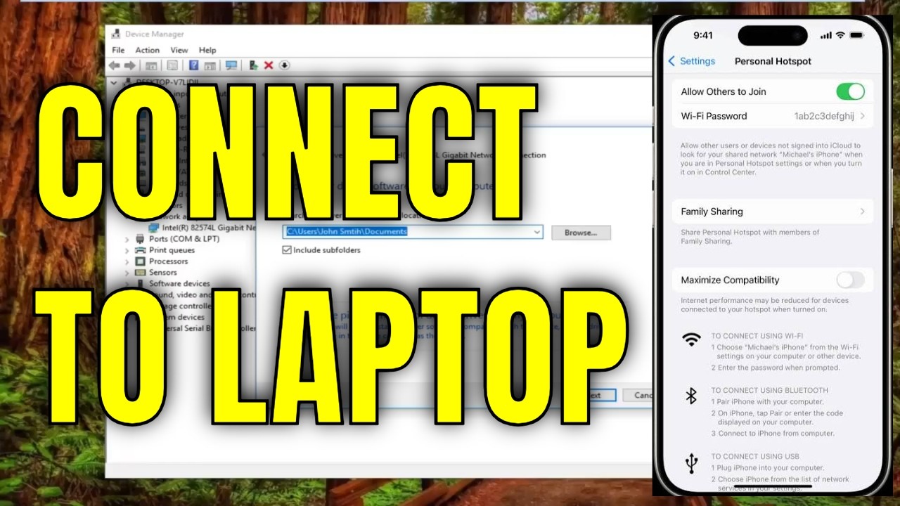 How To Fix Windows 10 PC/Laptop Not Connecting To iPhone Hotspot - Full Guide