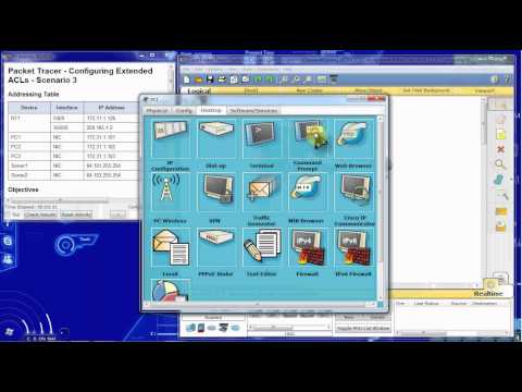 9.3.1.12 - Configuring Extended ACLs