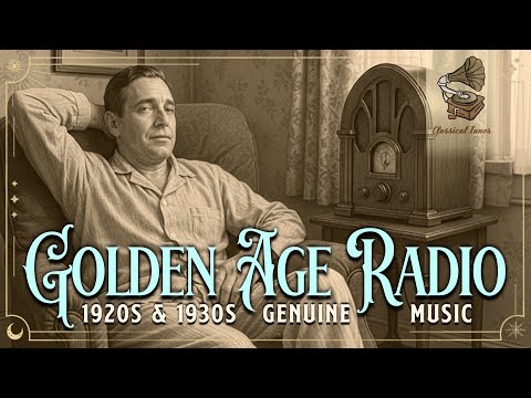 Golden Age Radio | The Relaxing Sound Of The 1930s | Genuine Vintage Music