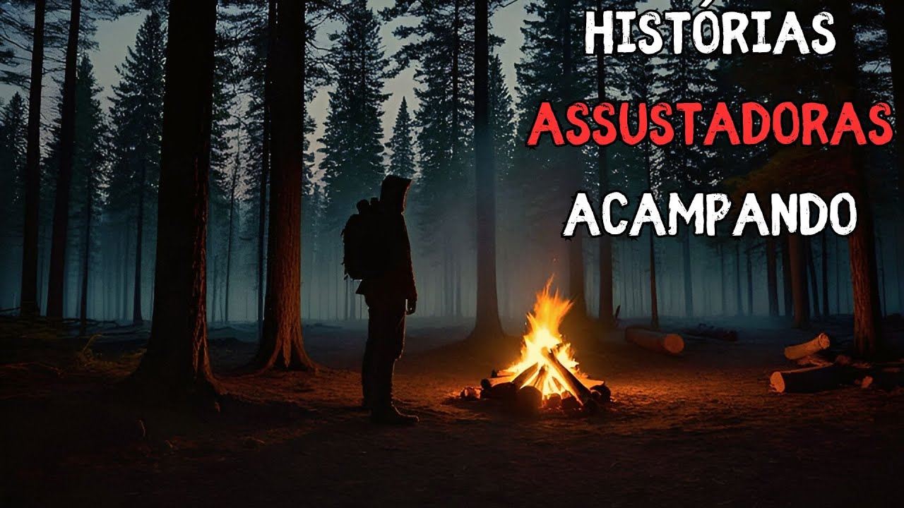 5 HISTÓRIAS ASSUSTADORES DE TERROR - ACAMPANDO (RELATOS REAIS DE TERROR)