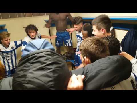 U18 AS CHADRAC - LANGOGNE 2 à 1 chant vestiaire