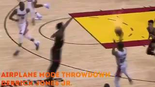 Derrick Jones Jr. Airplane mode throwdown