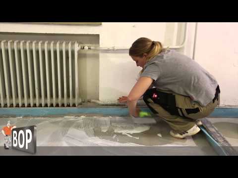 Laying and gluing linoleum - here's how!