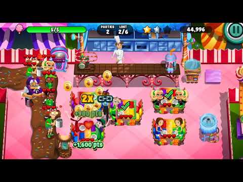 2018 Diner Dash Candy Carnival  level 176