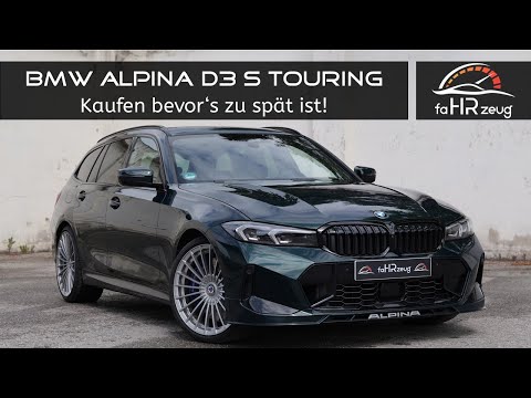 BMW Alpina D3S Touring (2025): The diesel rocket in our test | Comparison to the M340d | Driving ...