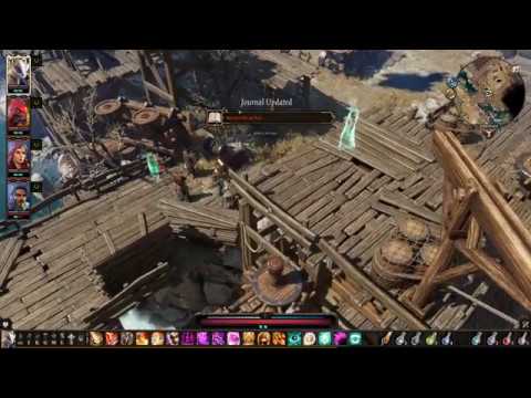 Playthrough (67) Divinity OS2 : Elven Tribe & Lone Wolves at the Sawmill