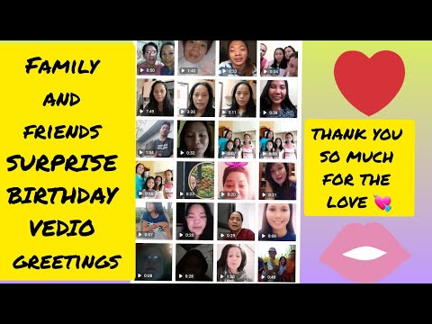BIRTHDAY GREETINGS FROM MAY FAMILY AND FRIENDS THANK YOU SO MUCH GOD BLESS YOU 🙏