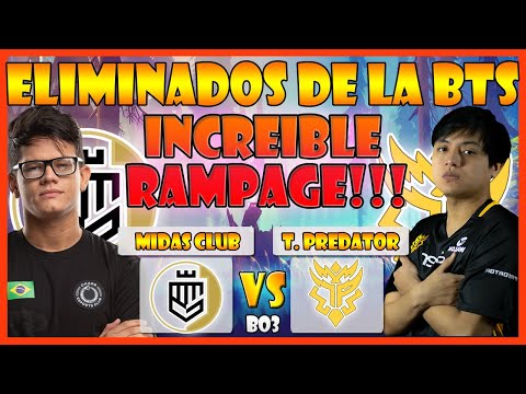 THUNDER PREDATOR VS MIDAS CLUB BO3[GAME 2] ELIMINATION - BTS PRO SERIES S2: AMERICA DOTA 2