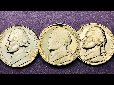 $6.7 Million Worth US 1990 Nickels Minted - Look For The Steps