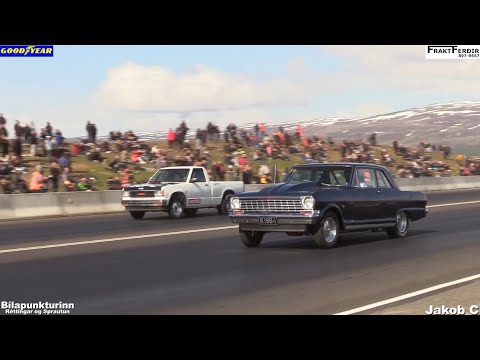 STREET RACING ICELAND 2021! 2.ROUND - 8CYL+
