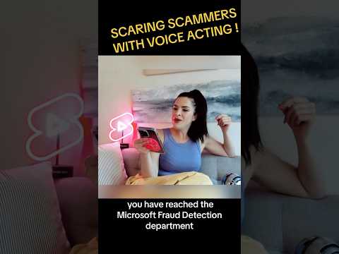 Scamming the Scammer with voice acting ! #irlrosie