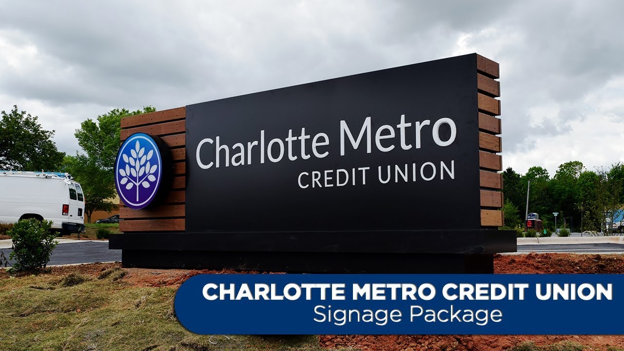 Metro Credit Union Signage
