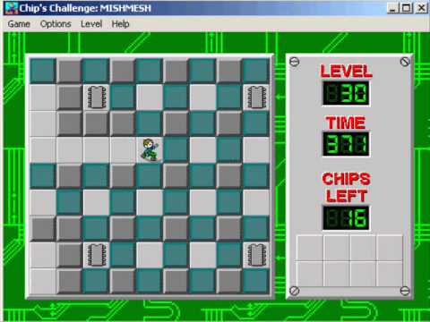 Chip's Challenge Walkthrough Level 30