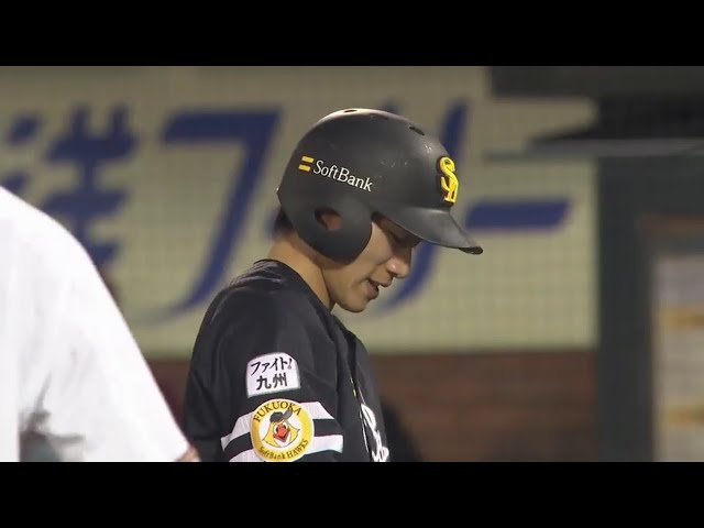 【3回表】やられたらやり返す!! ホークス・柳田の同点タイムリーヒット!! 2020/8/6 E-H