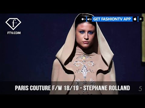 Stephane Rolland Fluid Paris Haute Couture Fall/Winter 2018-19 | FashionTV | FTV