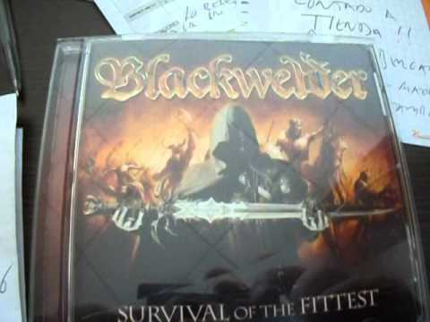 Showing my shop + BLACKWELDER debut cd with RALF SCHEEPERS