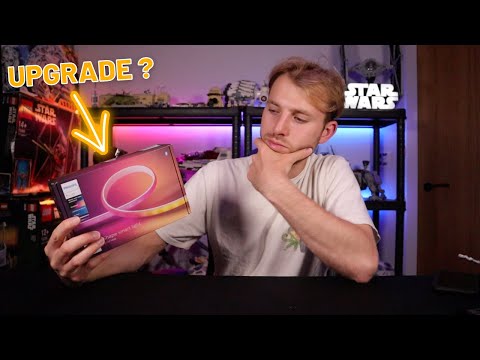 How to MASSIVELY improve your YouTube setup - The Phillips HUE Gradient Lightstrip!