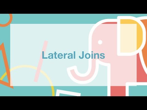 Lateral Joins
