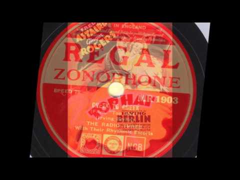 The radio three  " cheek to cheek " 1935