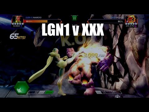 LGN-1 v XXX - SEASON 2 - Tier 1 Alliance Wars No 14