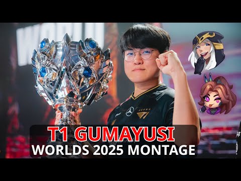 Gumayusi Worlds 2025 Montage - Best of FMVP T1 Gumayusi