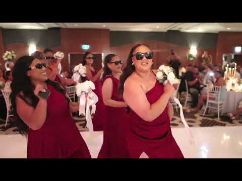 Fun Samoan bridal party entrance | Wollongong, Australia