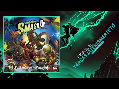 #164. Smash Up | Egyperces társasjátékismertető - Game-Obscura
