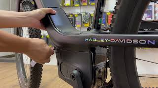 Seeial 1 How to Install, Remove electric bicycle harley-davidson 電池拆下及安裝影片