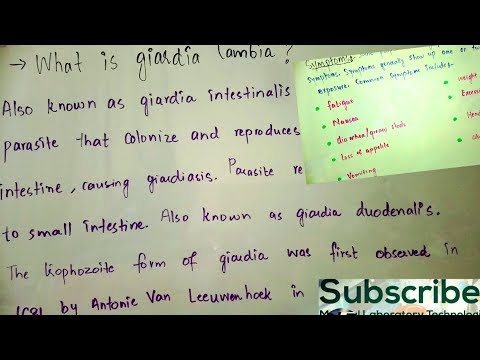 a giardiasis kezelésére vonatkozó klinikai iránymutatások)