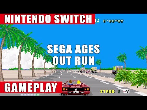Sega Ages Out Run Nintendo Switch Gameplay