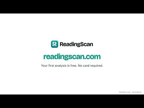 ReadingScan video preview