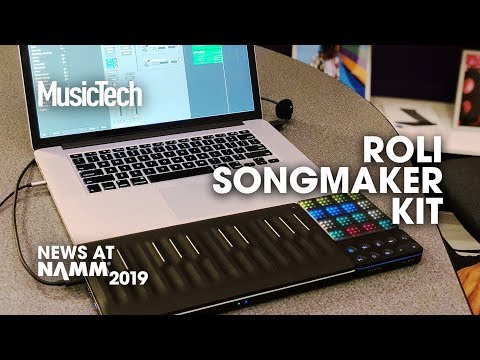 Performance Demo: Logic Pro integration with the Roli Songmaker kit #NAMM2019