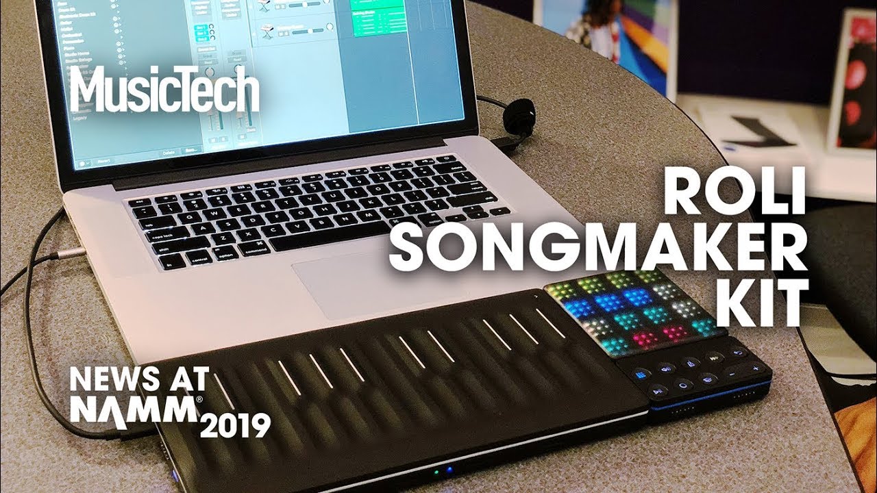 Performance Demo: Logic Pro integration with the Roli Songmaker kit #NAMM2019