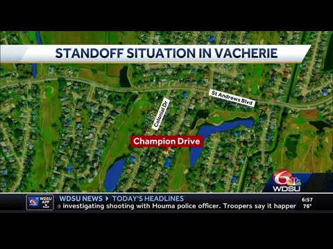 Vacherie standoff ends