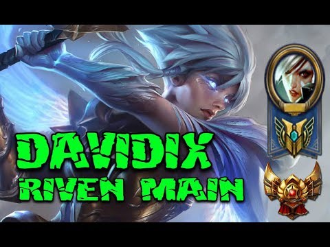 DAVIDX | Riven Main | Lan 2K18 | League Of Legends