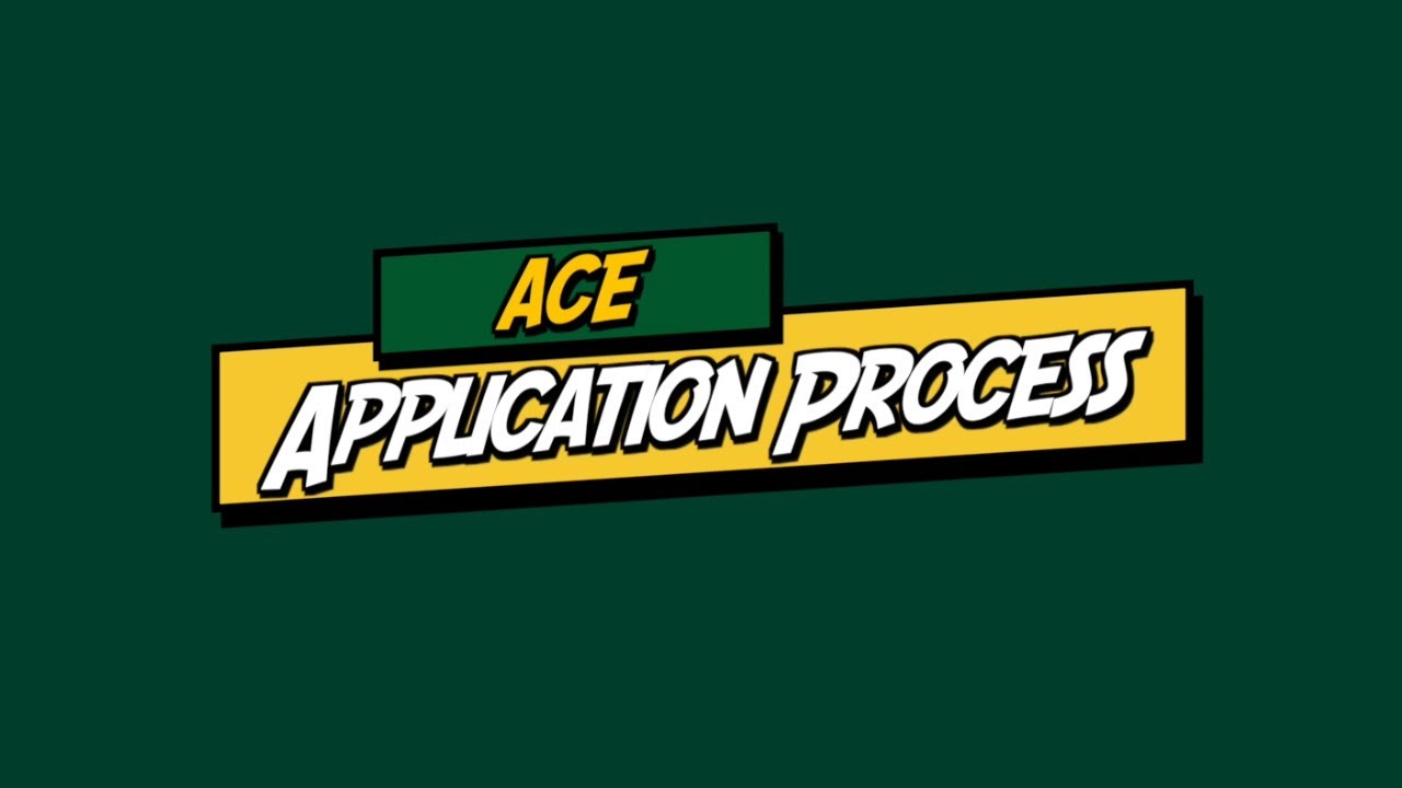ACE/Dual Enrollment - Application Process